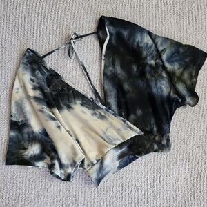 Timing Tye Dye Wrap Top